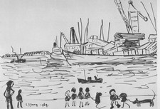 L S Lowry South Shields Scene
