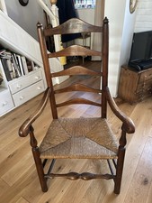 Antique Oak Carver Chairs