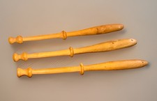 3 Vintage Wooden Lace Making