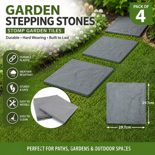 Garden stepping stones - stepping,
