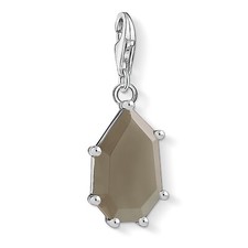 Thomas Sabo Jewelry Charm Pendant Agate Drop Brown 1541-507-2