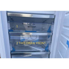 SHARP SJ-SF197E00X-EN Integrated Tall Freezer DRAW 2ND DOWN FRONT FLAP NO 2