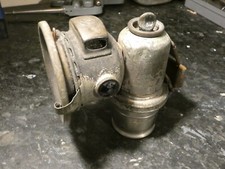 VINTAGE LUCAS CALCIA CADET CARBIDE BRASS BICYCLE BIKE LAMP LIGHT