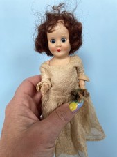 Auburn 1950’s Rosebud Miniatures Vintage Hard Plastic Doll
