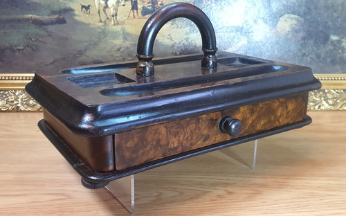 Antique ebonised walnut - antique,