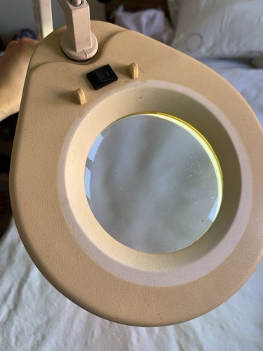 Laboratory lamp and magnifier - laboratory,