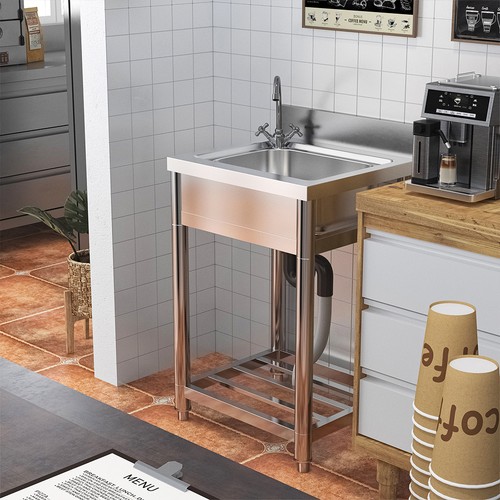 Single bowl commercial sink - bowl,