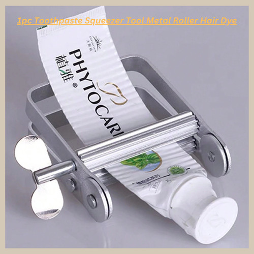 Toothpaste squeezer tool - toothpaste, metal