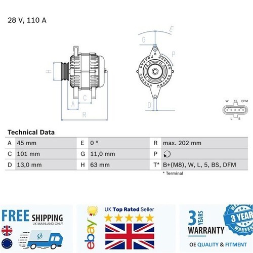 Brand new alternator - brand,
