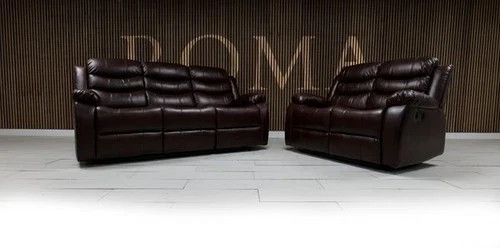 Seater leather recliner sofa - 3,