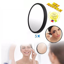 5X  Magnifying Mirror Vanity Compact Make Up Beauty Cosmetic Zoom Travel UK Sell