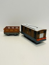 Thomas & Friends Trackmaster Toby Train & Wagon Engine Christmas Mattel Tomy