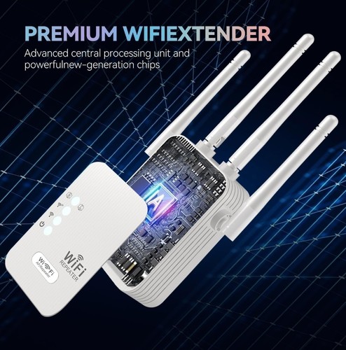 Dual band range extender - dual, wi-fi