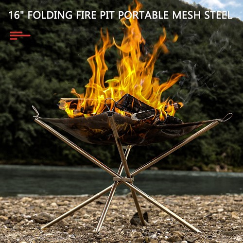 Folding fire pit - fire, portable