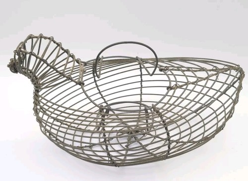 French wire egg basket - egg,