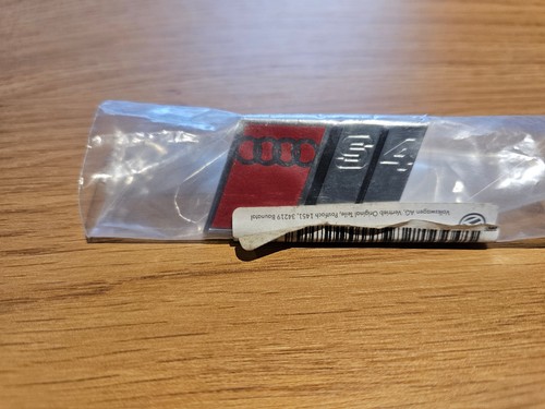 Audi fl grill badge - s4, 8d