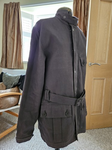 Penguin waxed cotton biker