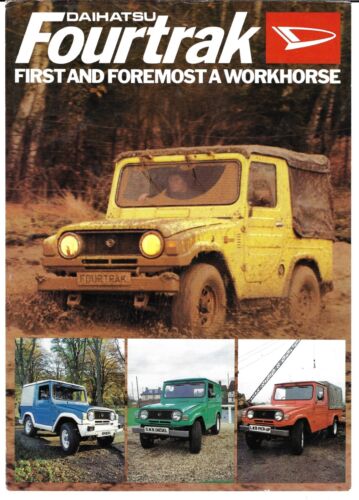 Daihatsu fourtrak 1981 1982 - fourtrak, uk