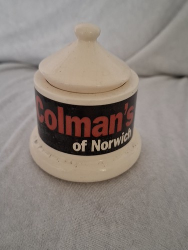 Colmans mustard pot - colmans,