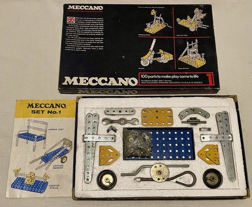 Vintage meccano set from - set, 1,