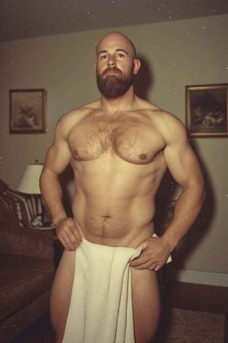 Male muscle beefcake risque - male,