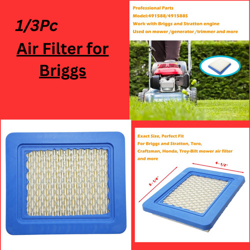 3pcs air filter - 1/3pcs, &