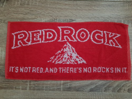 Red rock vintage - red, towel