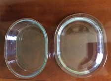 HOSTESS heated trolley, oval dish or lid   Pyrex glass   Very good condition