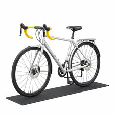 Cycle Rubber Matting Rubber Bike Garage Floor Protector Mat Anti Slip Bicycle