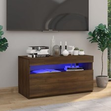 TV Cabinet with LED Lights Sideboard TV Stand TV Unit HiFi Cabinet vidaXL