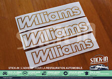 Renault Clio Williams - Monogram Stickers Stickers | 100% Compliant