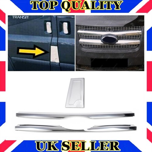 Chrome front grill pcs - 2, +