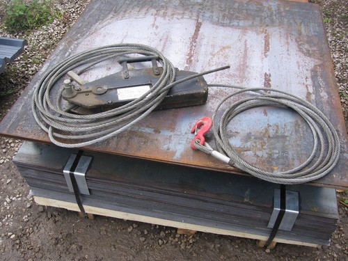 Wire rope manual tirfor winch - wire,