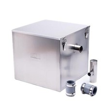 Commercial Grease Trap 74 Litre Catering Waste Fat Oil Filter Stainless Steel