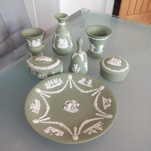 Wedgwood jasperware sage green - wedgwood,
