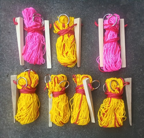 Yellow rabbit purse nets - nets, 2