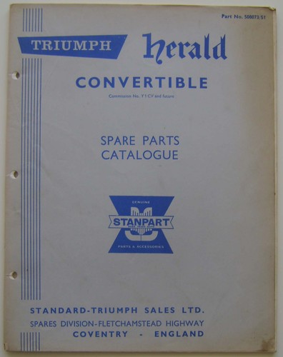 Original triumph herald - original,