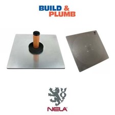NELA Aluminium Plasterers Hawk Plastering Board Biko Grip Choose 13", 14" or 16"