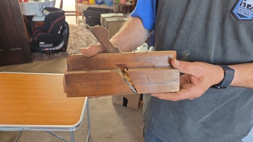 Old molding hand plane wood - old,