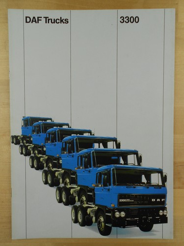 Daf 3300 brochure 1982 english - 3300,