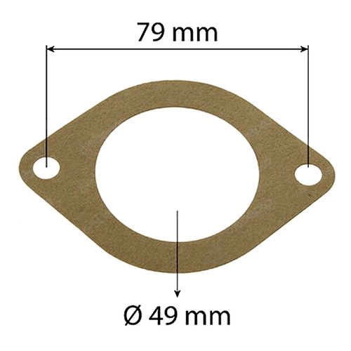 Thermostat gasket for fordson - thermostat,