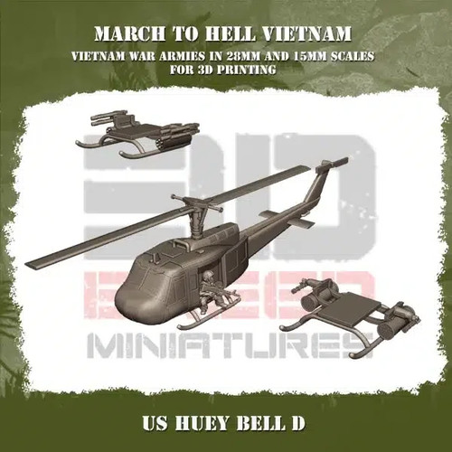 Bell huey uh1 - bell, uh1-d