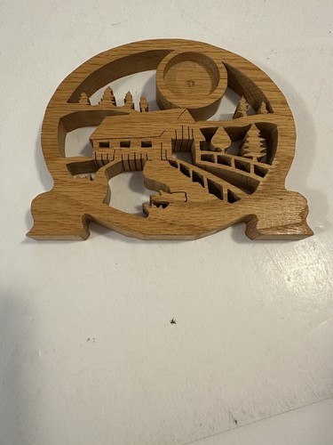 Carved wooden covered - carved,