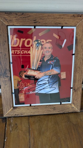Phil taylor signed darts - signed,