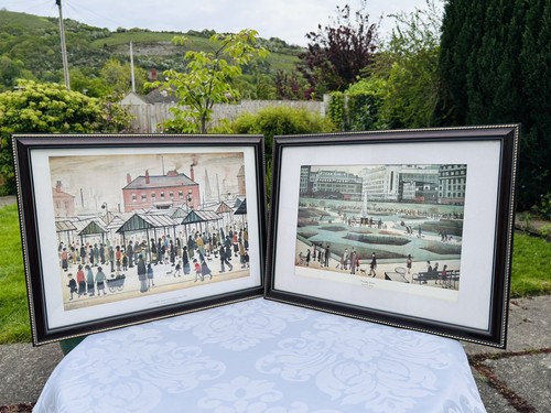 Lowry market scene northern - ls,
