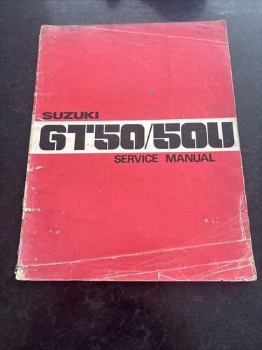 Suzuki gt50 50u service manual - gt50/50u,