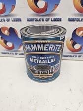 dark grey Metal Paint Hammerite Direct To Rust smooth gloss 750ml M 95