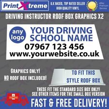 Driving Instructor Roof Box