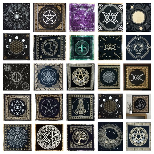 Pagan altar cloth - altar, pentagram
