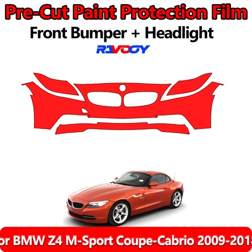 Precut front bumper ppf kit - precut,
